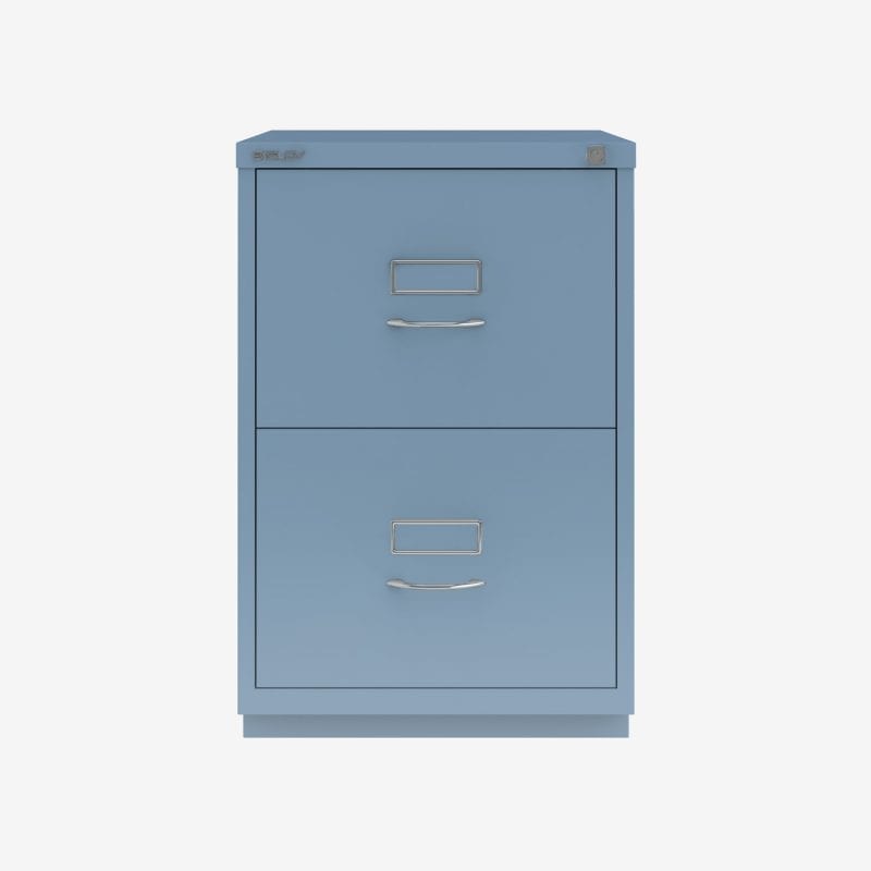 Bisley Metal Filing Cabinet 2 Drawer A4
