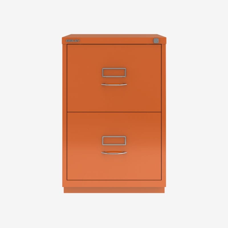 Upgrade Your Storage with Bisley F Series Filing Cabinet in Orange | Bisley