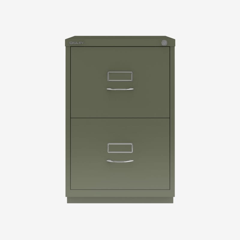 Upgrade Your Storage with Bisley F Series Filing Cabinet in Olive Green | Bisley