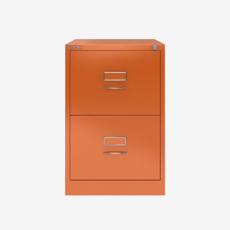 Anthracite Grey Metal One Size Bisley Filing Cabinet 