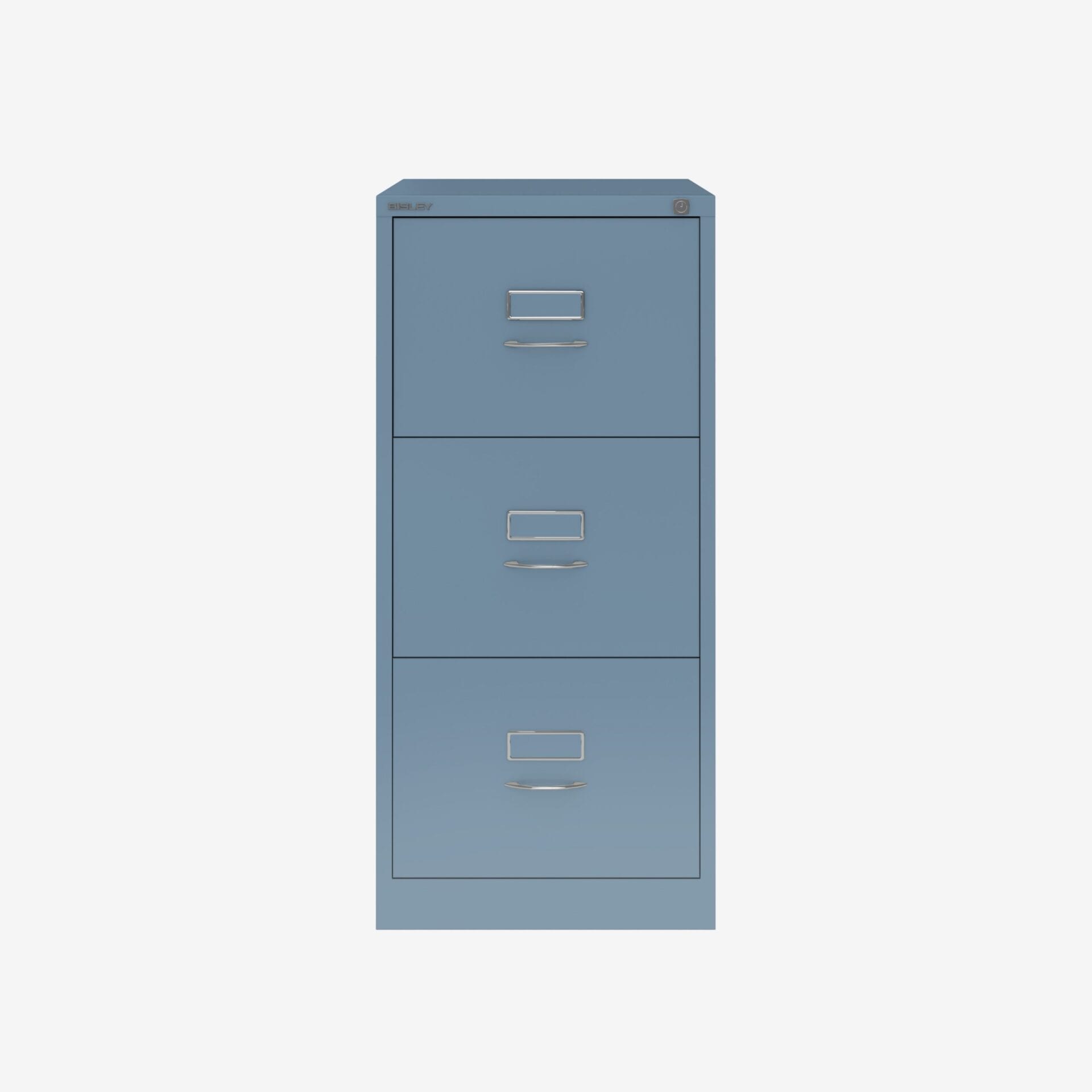 Bisley Filing Cabinet Metal One Size Anthracite Grey 