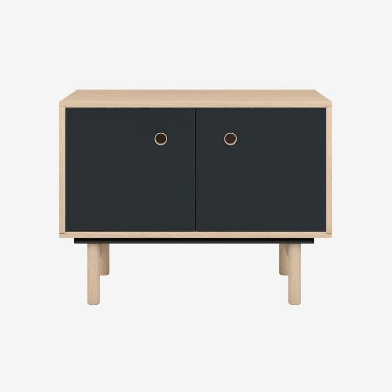 Bisley Bridge in Anthracite Grey | 2 Door Sideboard, Perfect for the Office | Bisley