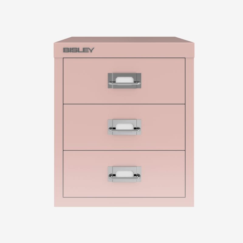BISLEY 5 DRAWER PINK - Biz+ Stationery Superstore
