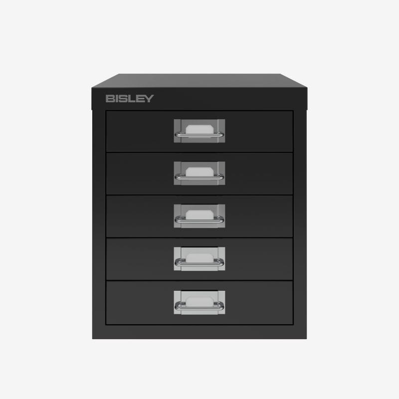 Grey NEW Bisley Metal Filing Cabinet 2 Drawer Foolscap Pro Rs AOC2 File System 