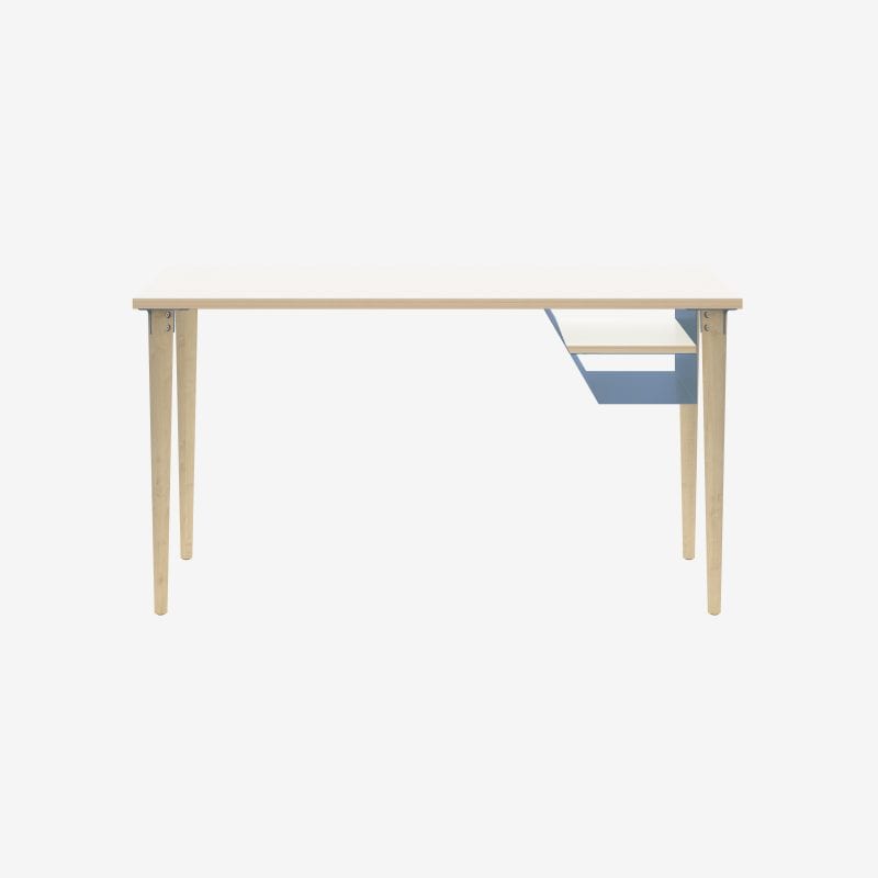 Bisley Poise Desk in Blue | Wooden Office Desks | Modern Office Desks