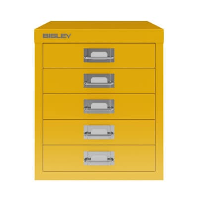  Bisley 6 Drawer Steel Under-Desk Multidrawer Storage