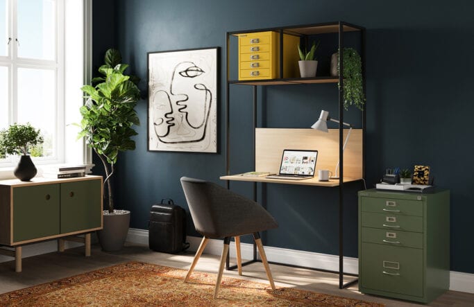 Home Office Desk Ideas to Help you Thrive - Bisley
