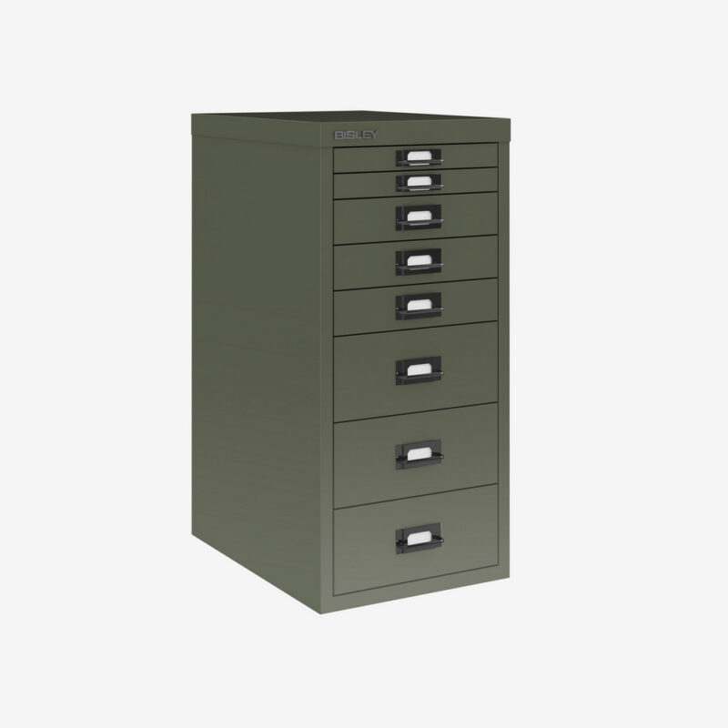 オフィス家具 bisley cabinet black BISLEY/ビスレー 12 Series A4 Cabinet キャビネット ビスレー 3