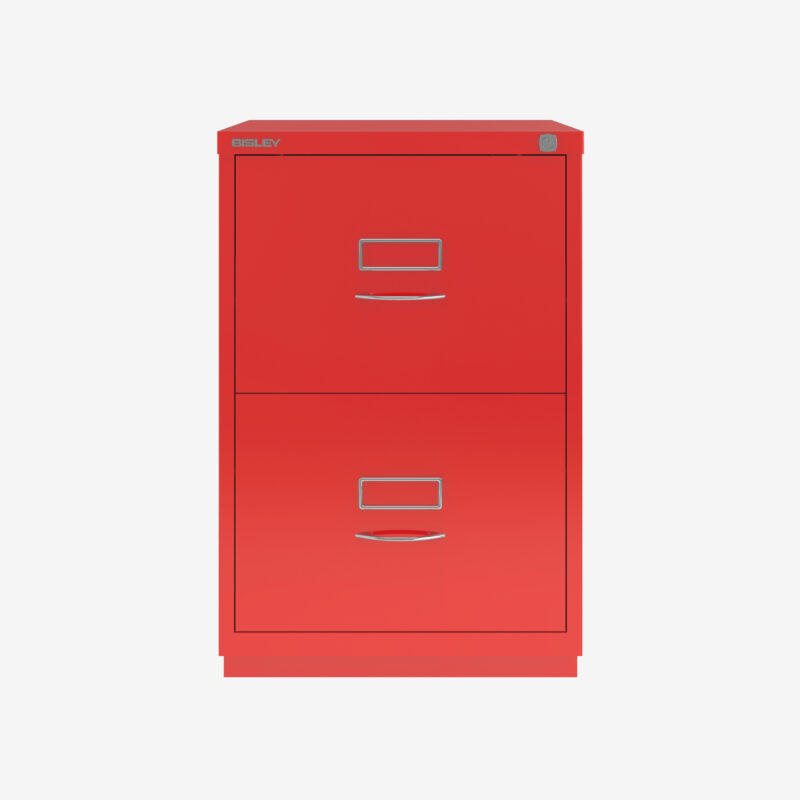 Upgrade Your Storage with Bisley F Series Filing Cabinet in Cardinal Red | Bisley