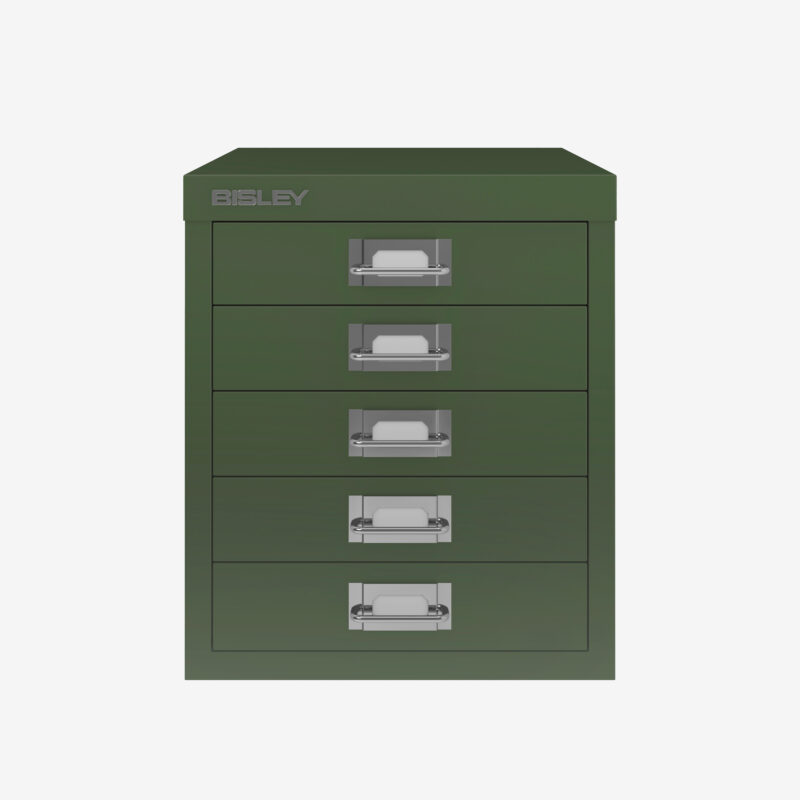 12 Series MultiDrawer In Olive Green